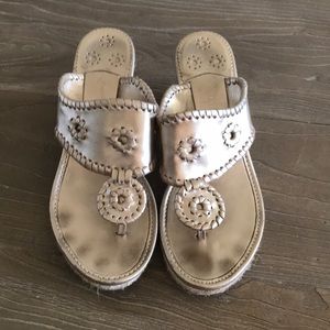 Jack Rogers espadrille wedge size 7M